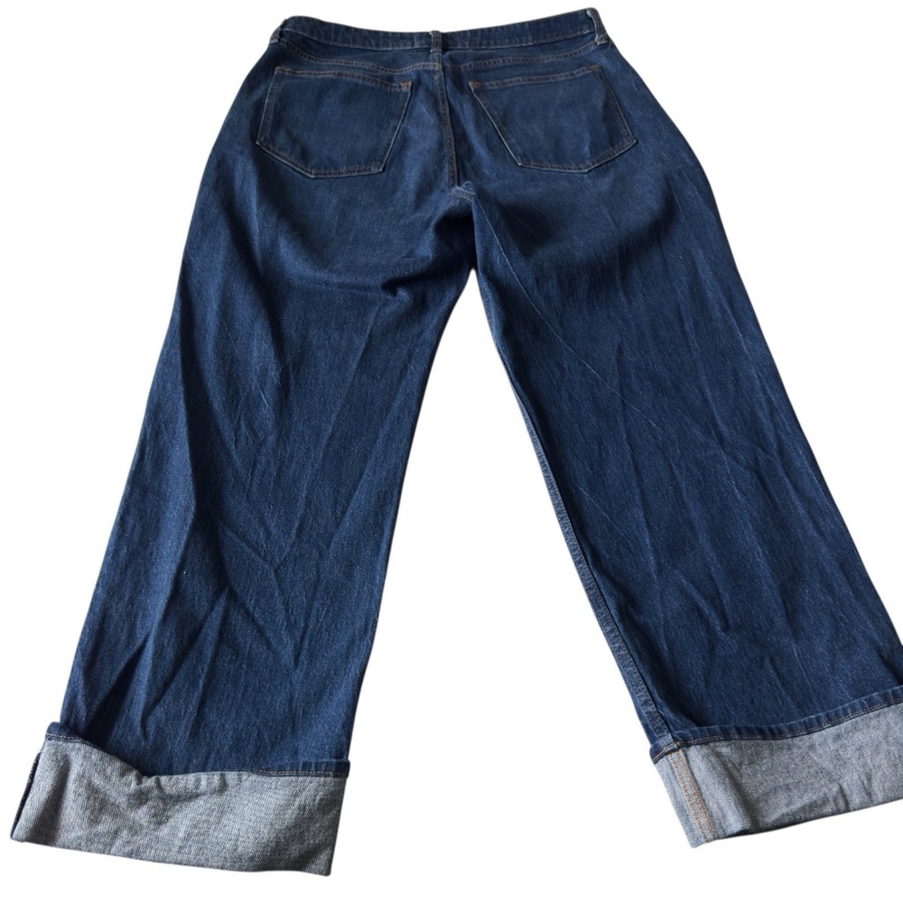 ABERCROMBIE & FITCH The 90's Relaxed Ultra High Rise Curve Love Jeans 32/ 14S - Picture 8 of 8